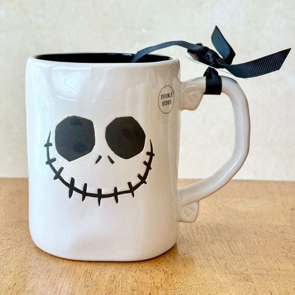 Rae Dunn x Disney Nightmare Before Christmas JACK Double Sided Mug NEW! - Picture 2 of 4